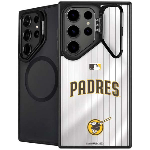 MLB San Diego Padres Home Jersey Galaxy S25 Ultra Kickstand Case